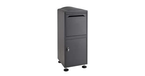 adiroffice 631-09 free-standing steel secured parcel drop box|Free.